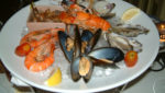 Seafood plate