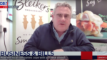 Charlie Andrew, the former managing director of Bleiker's Smoke House, speaking about rising costs on GBNews in February. Credit: YouTube