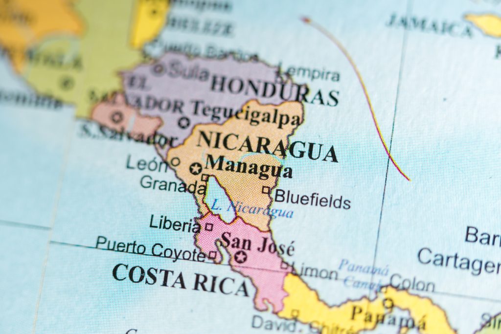 New China Nicaragua Trade Deal Unlocks Seafood Market Access   Nicaraguamap 1024x683 