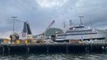  The factory trawler American Dynasty on a summer morning in Dutch Harbor, Alaska